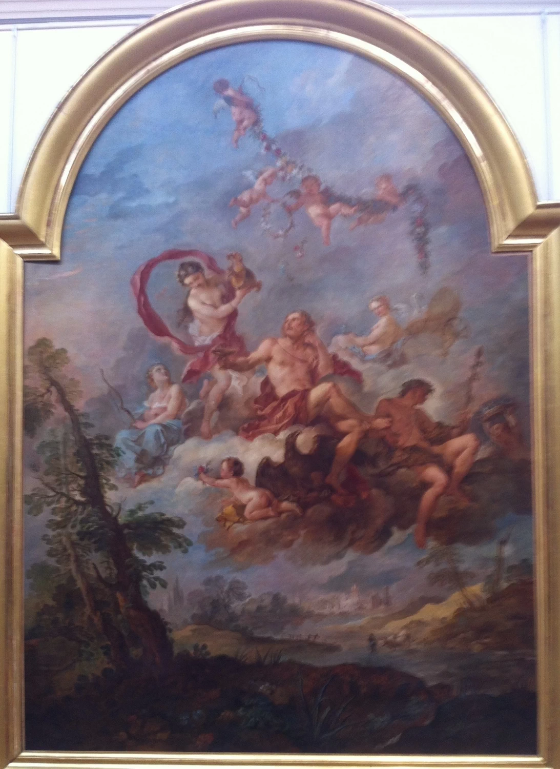 Giove servito da Ebe